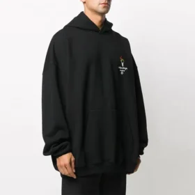 Oversized-luvtröja för OS i Paris ”Black” 620973TIV451070