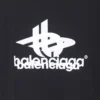 Oversized sport-T-shirtar i lager-på-lager-stil ”Black White” 739028TPVF21070