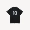 Oversized T-shirt för herr i svart