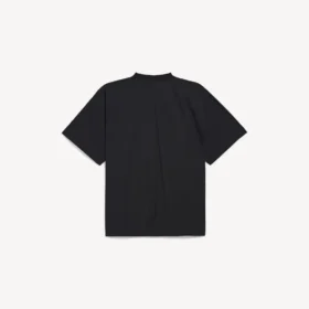 Oversized T-shirt för herr i svart med motivet ”The Door”