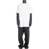 Oversized T-shirt med hål ”White” 761460TPVD49000