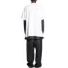 Oversized T-shirt med hål ”White” 761460TPVD49000