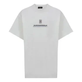 Oversized T-shirt med PDF-logotyp ”Off White” 676589TLVF79016