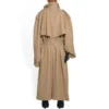 Oversized trenchcoat ”Beige” 733764TNP099501