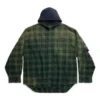 Oversized-tröja med huva ”Green” 746369TOM213328
