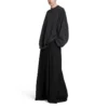 Oversized-tröja med runda hål ”Black Faded” 762718TPVD91055