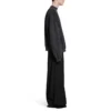 Oversized-tröja med runda hål ”Black Faded” 762718TPVD91055
