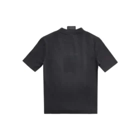 Paris By Day Tight Small Fit T-shirt ”Black Faded” 745019TOVC71055