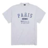 Paris France T-shirtar, oversized ”Heather Grey” 787349TRVO81300