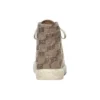 Paris High Top-Sneakers ”Tan BB Monogram Cotton and White Rubber” 688756W3RQ12298