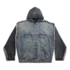 Paris Hybrid-jackor med huva ”Blue” 738737TNW654036