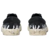 Paris låga slip-on-skor ”Washed Black Cotton” 710297W3RR51099