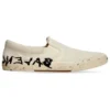 Paris låga slip-on-skor ”Washed White Cotton” 710295W3RR59010