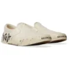 Paris låga slip-on-skor ”Washed White Cotton” 710295W3RR59010