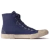 Paris låga Sneakers ”Indigo Destroyed Cotton and White Rubber” 688752W3RC14990