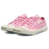 Paris låga Sneakers ”Tvättad rosa bomull och vitt gummi” 688757W3RC25590