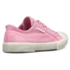 Paris låga Sneakers ”Tvättad rosa bomull och vitt gummi” 688757W3RC25590