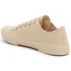 Paris låga Sneakers ”Vit bomull och vitt gummi” 688757W3RCB9090