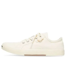 Paris låga Sneakers ”White Destroyed Cotton and White Rubber” 688757W3RC59090