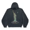 Paris Liberty-luvtröja, oversized, ”svart” 739024TQVS11083