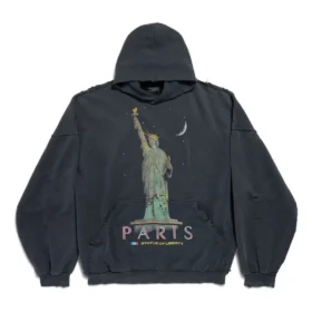 Paris Liberty-luvtröja, oversized, ”svart” 739024TQVS11083