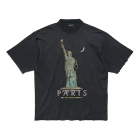 Paris Liberty T-shirt ”Svart” 764235TQVR91083