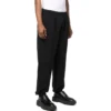 Paris Logo Stretched Knee Sweatpants ”Black White” 675244TLVL81070