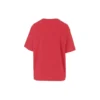 Paris Love T-shirt med tryck, normal passform, kortärmad, röd 594599TGV435640