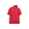 Paris Love T-shirt med tryck, normal passform, kortärmad, röd 594599TGV435640