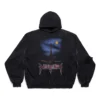 Paris Moon No Pocket Luvtröja Oversized ”Black Faded” 744462TOVE31055