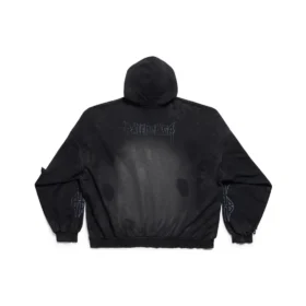 Paris Moon No Pocket Luvtröja Oversized ”Black Faded” 744462TOVE31055