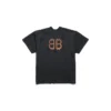 Paris Moon T-shirt med dubbel front, oversized ”Black” 791615TQVY22020
