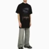 Paris Moon T-shirt Oversized ”Black Faded” 739028TQVX61055