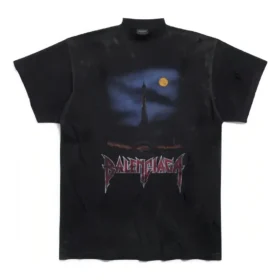 Paris Moon T-shirtar, oversized, ”Black Faded” 739028TOVE41055