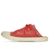 Paris Mules ”Röd slitna bomull och vit gummi” 693952W3RC36090