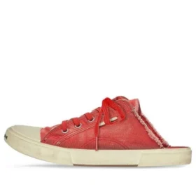 Paris Mules ”Röd slitna bomull och vit gummi” 693952W3RC36090