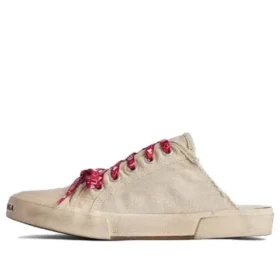 Paris Mules ”Vit slitna bomull och vitt gummi” 693952W3PA59060