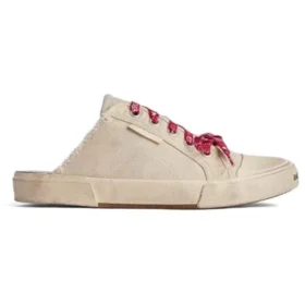 Paris Mules ”Vit slitna bomull och vitt gummi” 693952W3PA59060