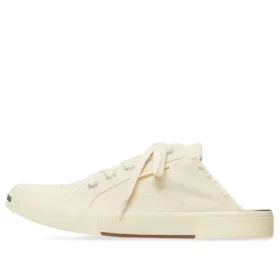 Paris Mules ”Vit slitna bomull och vitt gummi” 693953W3RC69090