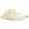 Paris Mules ”Vit slitna bomull och vitt gummi” 693953W3RC69090