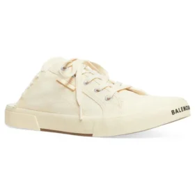 Paris Mules ”Vit slitna bomull och vitt gummi” 693953W3RC69090