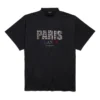 Paris Strass T-shirt Oversized ”Black” 787349TRVL51000