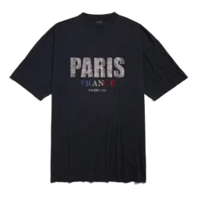 Paris Strass T-shirtklänning ”Svart” 777750TRVL71000