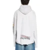 Paris Upside Down-luvtröja, oversized ”White” 698156TMVD19000