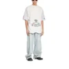 Paris Upside Down T-shirtar, oversized ”White” 698811TMVC9900