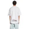 Paris Upside Down T-shirtar, oversized ”White” 698811TMVC9900