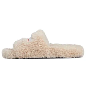 Pälsbeklädda tofflor ”Beige” 654261W2DO19796