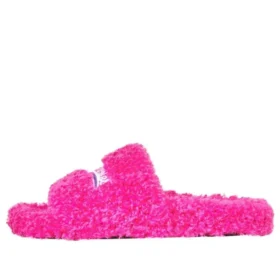 Pälsbeklädda tofflor ”Pink” 654261W2DO15096