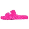 Pälsbeklädda tofflor ”Pink” 654261W2DO15096