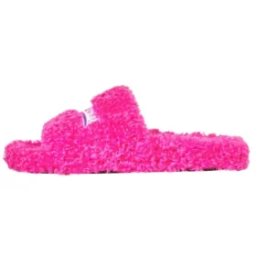 Pälsbeklädda tofflor ”Pink” 654261W2DO15096